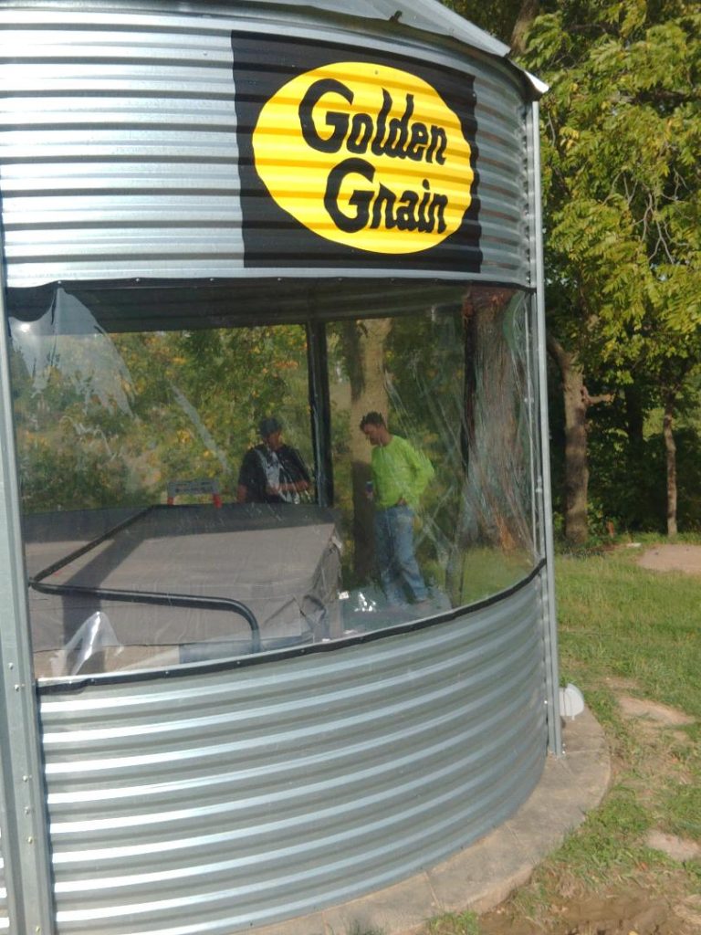 Screen and Winter Kits Grain Bin Gazebos